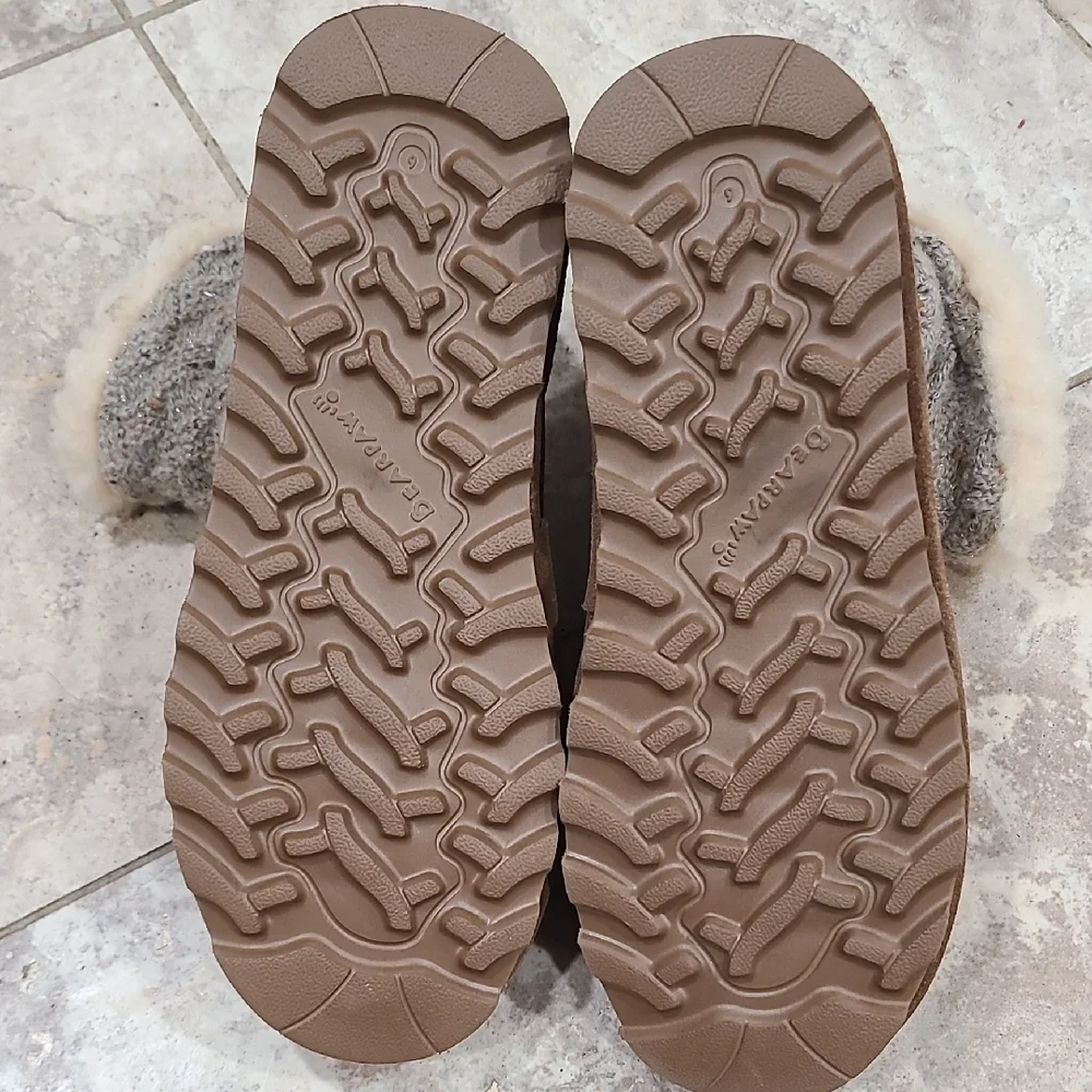 BearPaw Brown Suede Winter Boots